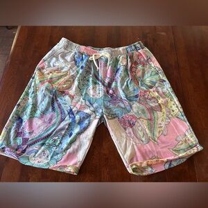 Pixie Lady Paisley Floral Shorts 1X